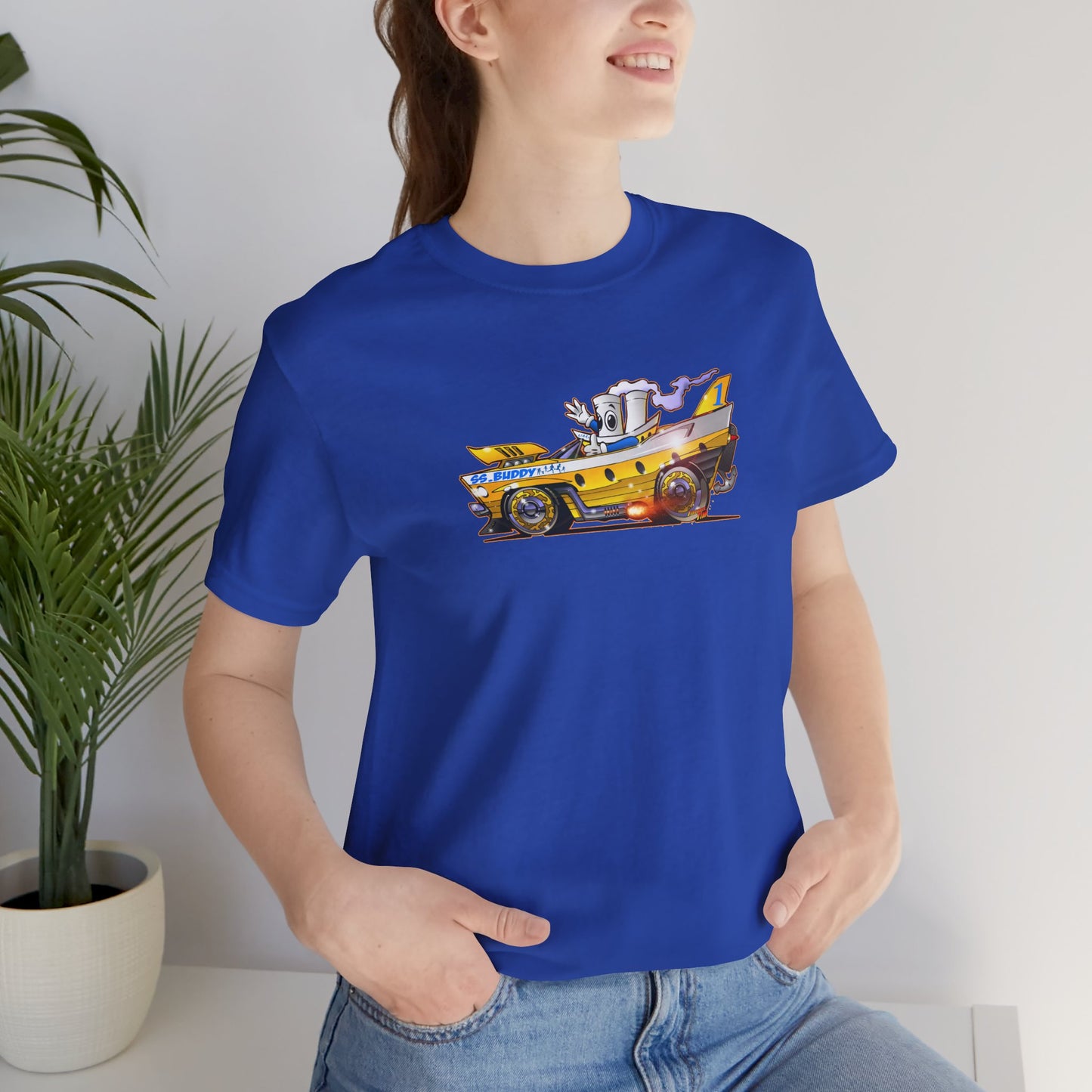 BUDDY CRUISE BUDDYMOBILE Custom Car Art Short Sleeve Tee in 17 Colors