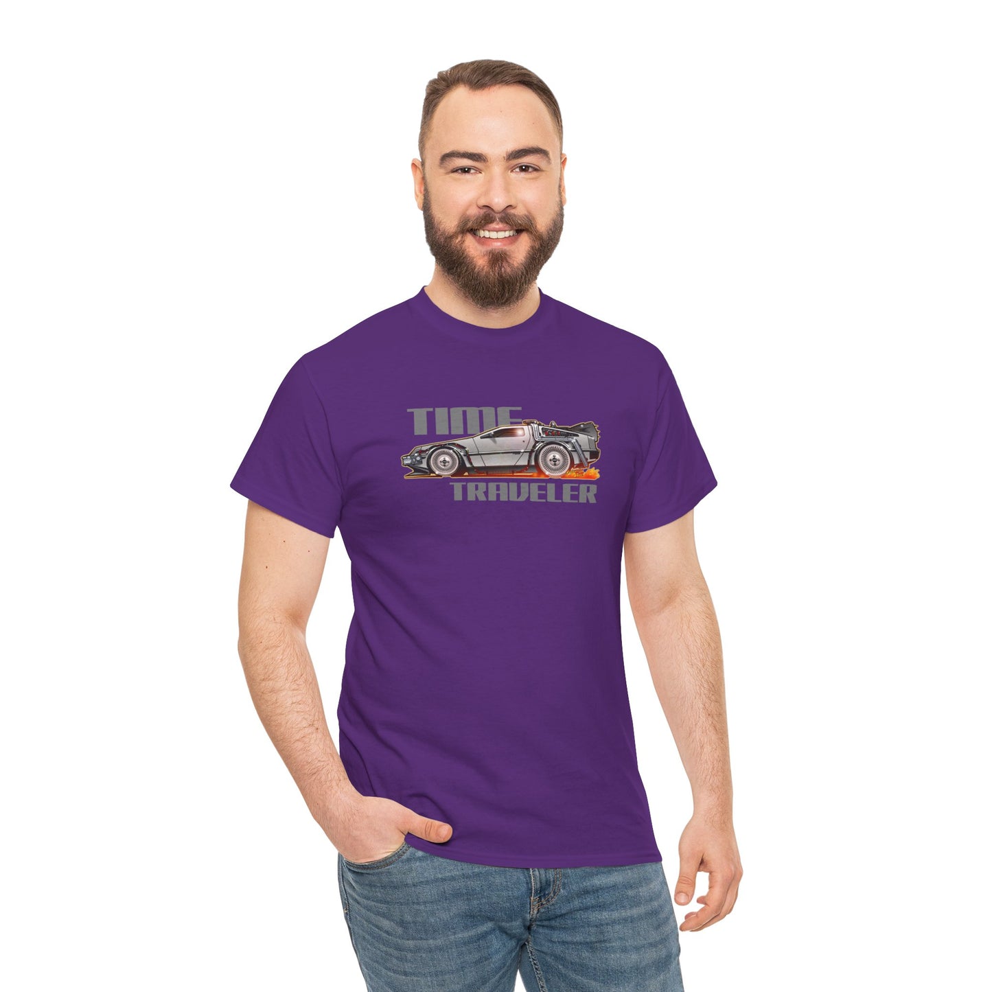 BACK to the FUTURE Delorean Time Traveler Tee Shirt
