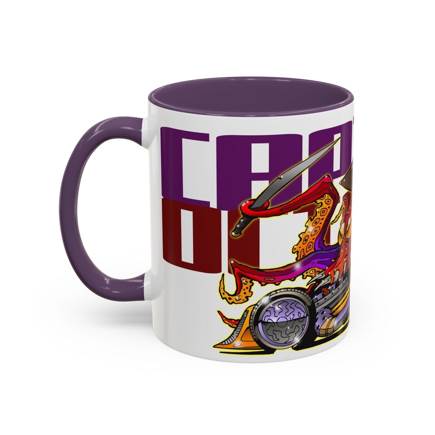 CAPTAIN OCTOROD Hot Rod Octopus Collectible Coffee Mug - 2 Sizes
