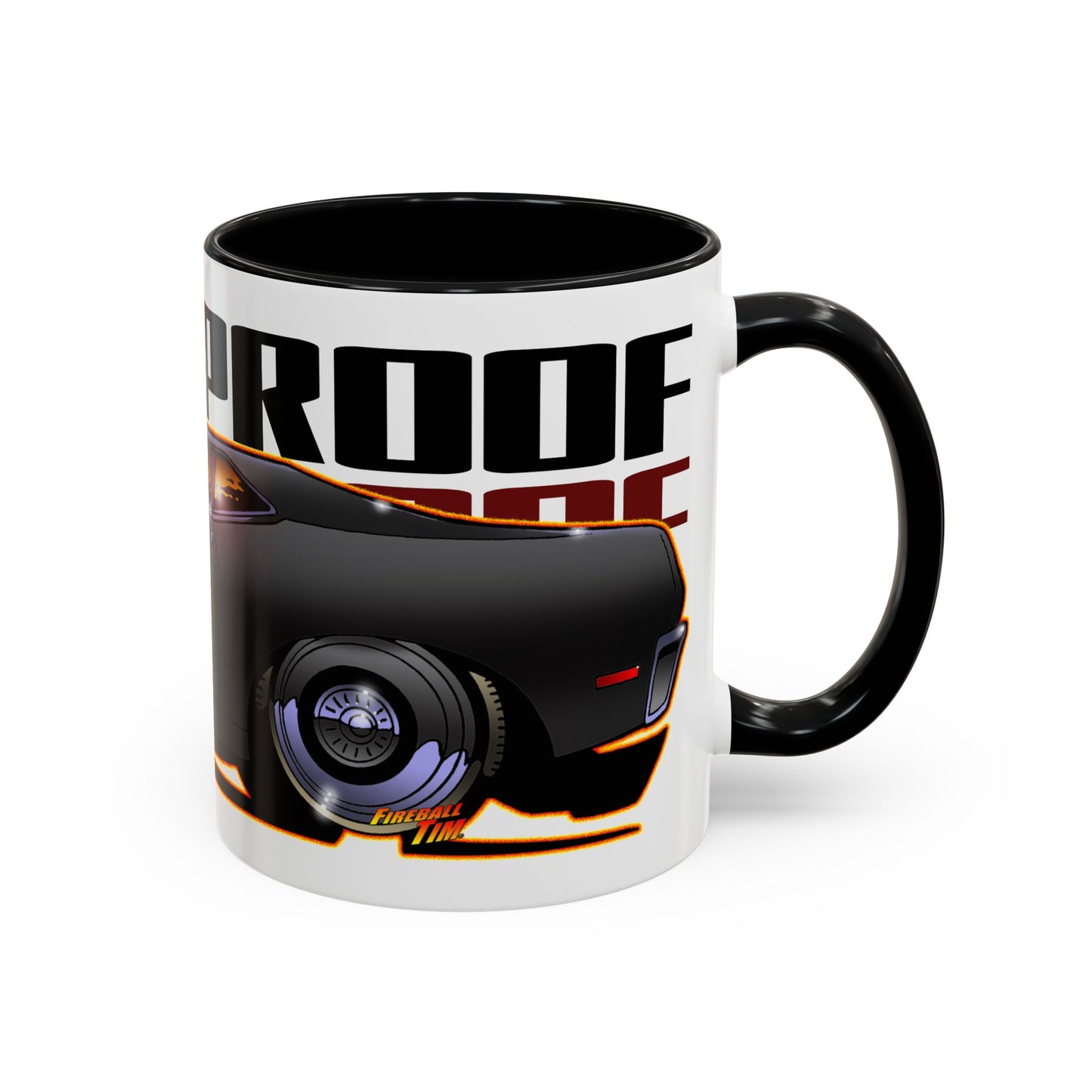 DEATH PROOF 1971 Chevy Nova Movie Car Collectible Art Coffee Mug - 2 Sizes