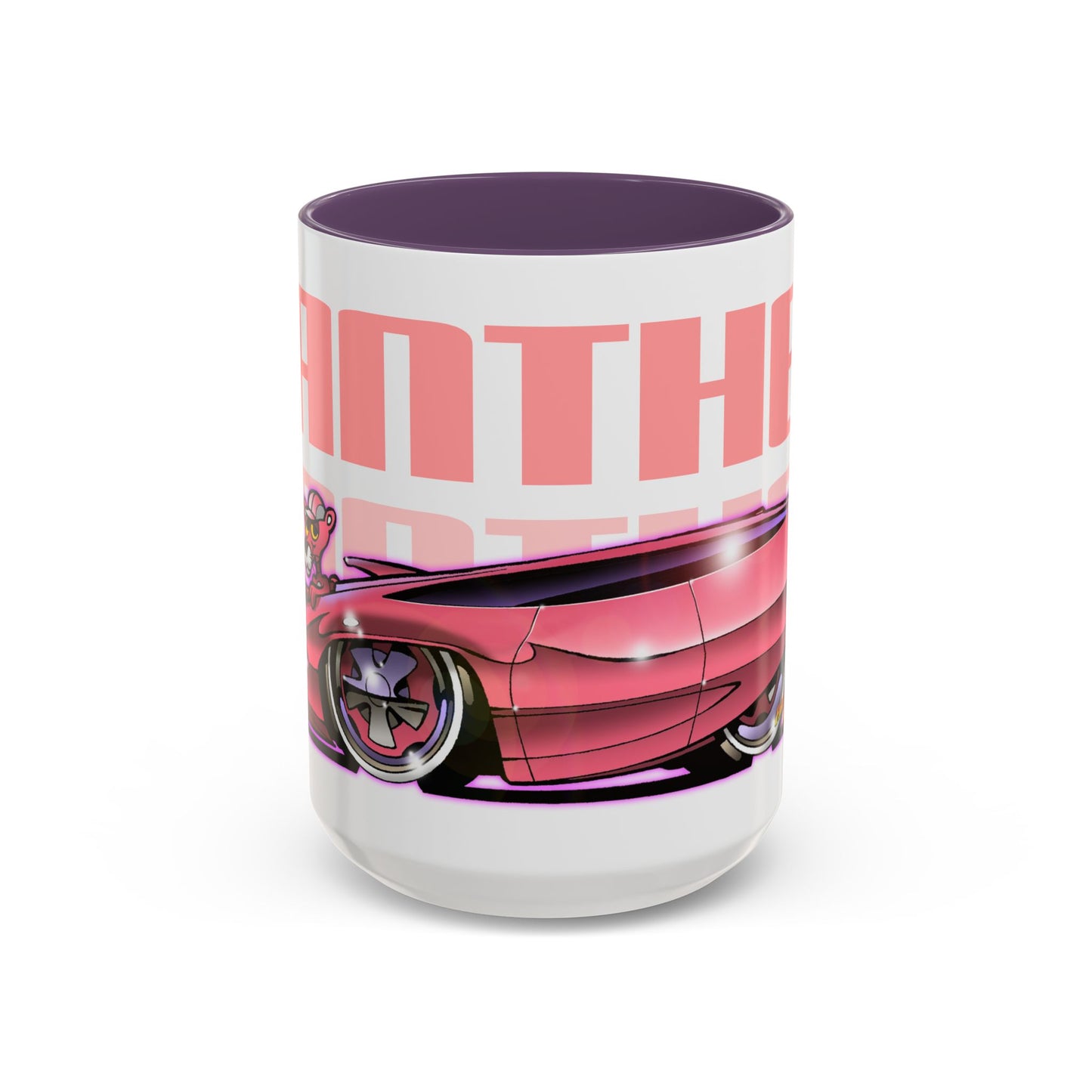 PINK PANTHER PANTHERMOBILE Collectible Coffee Art Mug - 2 Sizes