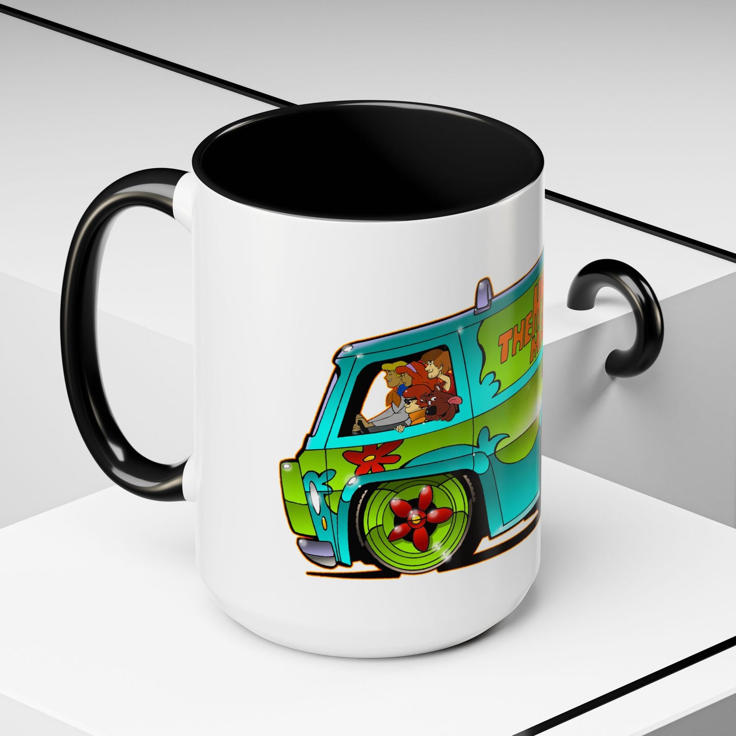 SCOOBY DOO MYSTERY MACHINE VAN Concept Art Coffee Mug 2 Sizes