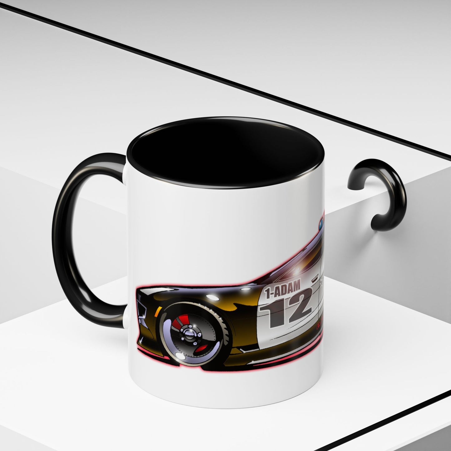 ADAM 12 FISKER KARMA Police Car Concept Art Coffee Mug 11oz