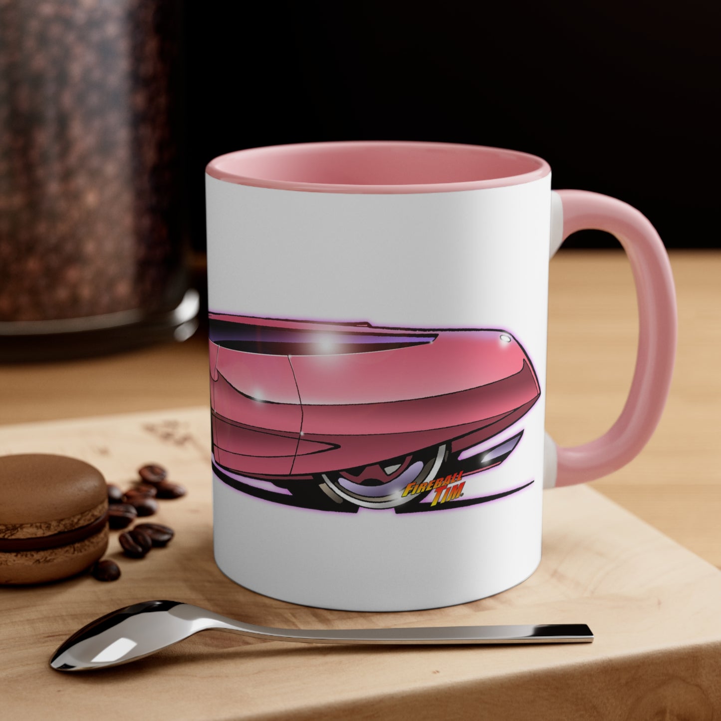 PINK PANTHER PANTHERMOBILE Custom Car Coffee Mug 11oz