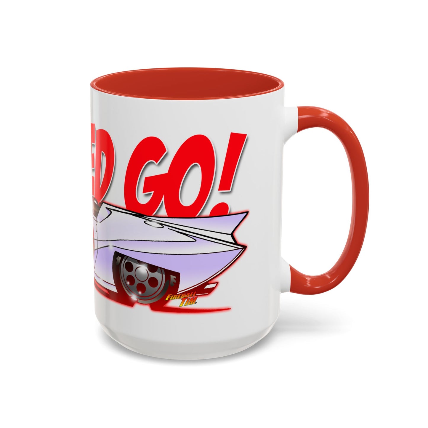 SPEED RACER MACH 5 Go Speed Go Collectible Coffee Art Mug - 2 Sizes