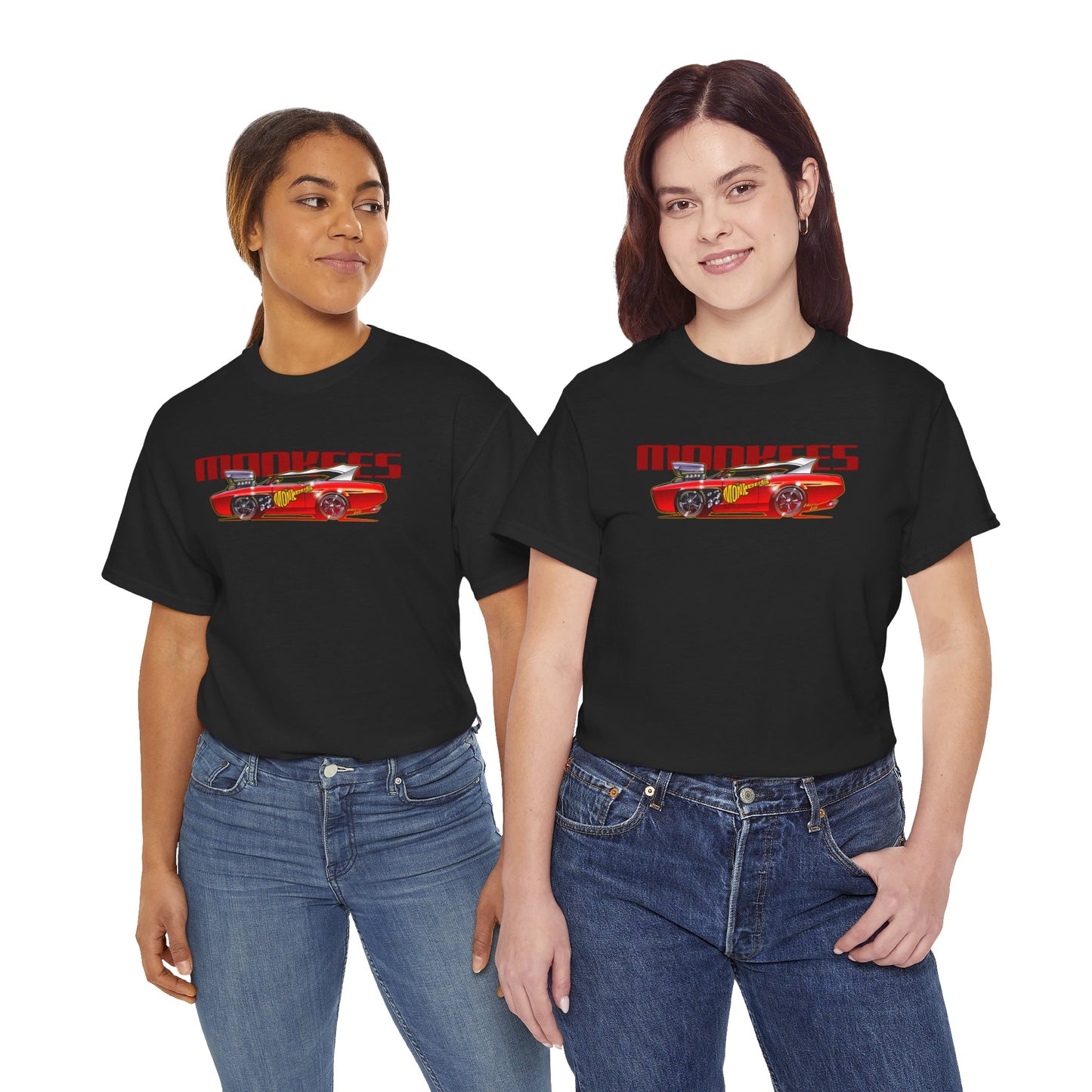 THE MONKEES Monkeemobile Cotton Tee Shirt - 12 Colors