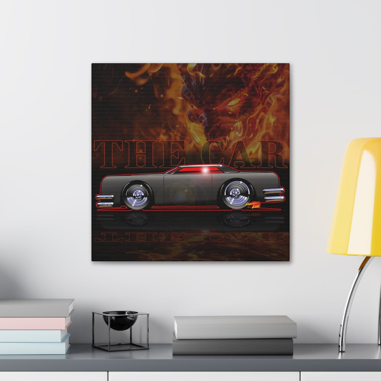 THE CAR Concept Art Canvas MASTERPRINT 3 Sizes