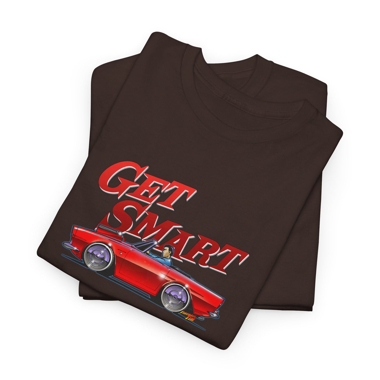 GET SMART TV Show 1965 Sunbeam Tiger Concept Art Unisex Cotton Tee 12 Colors