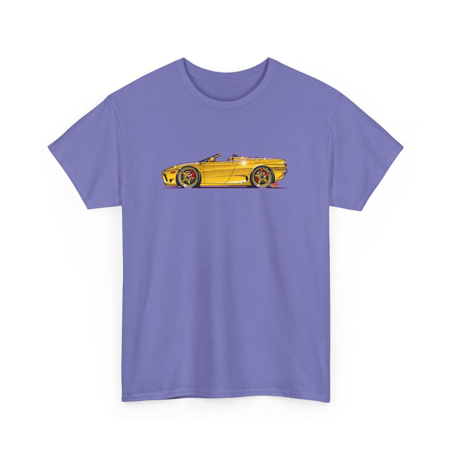 FERRARI 360 SPIDER Supercar Concept Art Heavy Cotton Tee 11 Colors