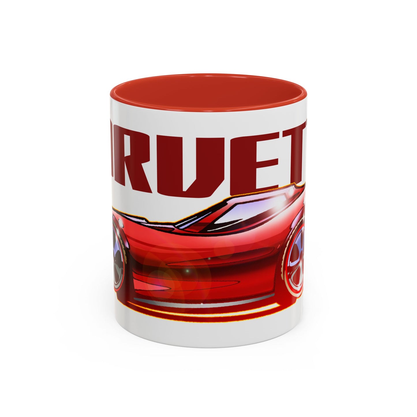 Hot Wheels CUSTOM CORVETTE Redline Collectible Coffee Mug 2 Sizes