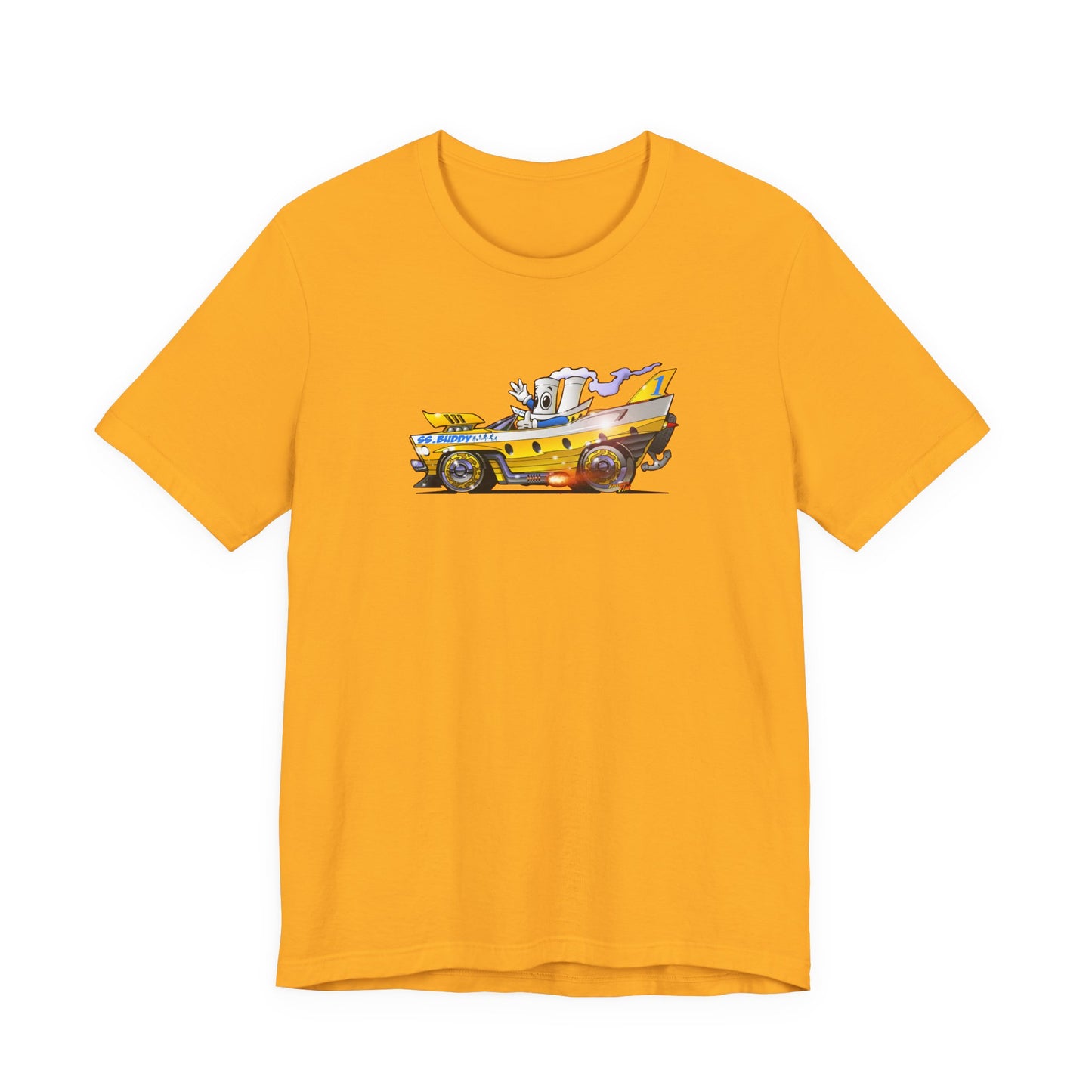 BUDDY CRUISE BUDDYMOBILE Custom Car Art Short Sleeve Tee in 17 Colors
