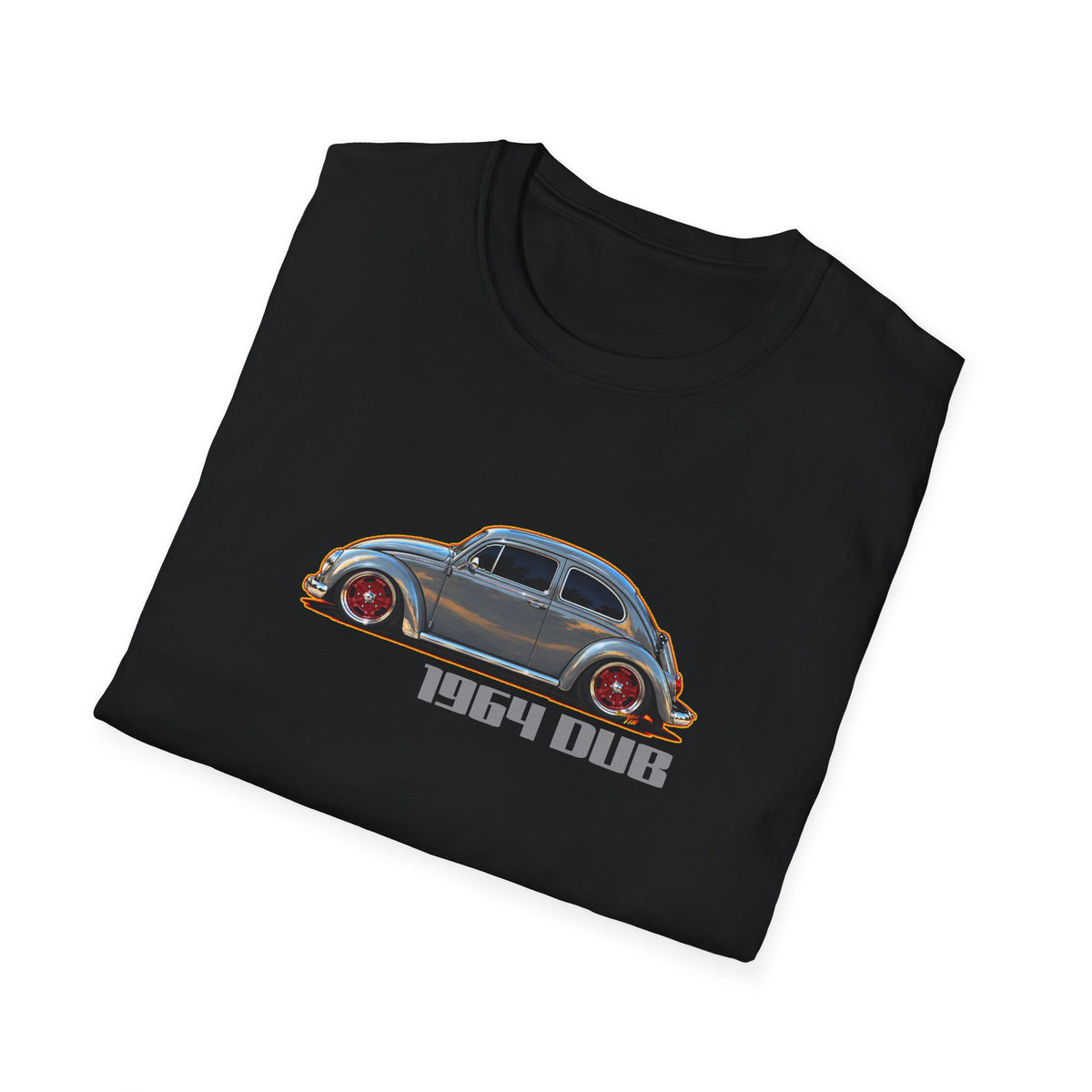 KUSTOM 1964 VW BUG Collectible Fireball Art TeeShirt