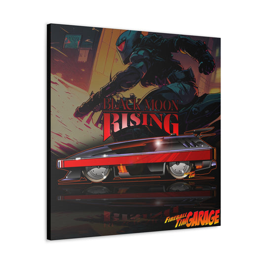 BLACK MOON RISING Concept Art Canvas MASTERPRINT 3 Sizes