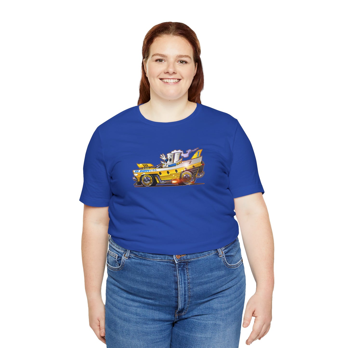 BUDDY CRUISE BUDDYMOBILE Custom Car Art Short Sleeve Tee in 17 Colors