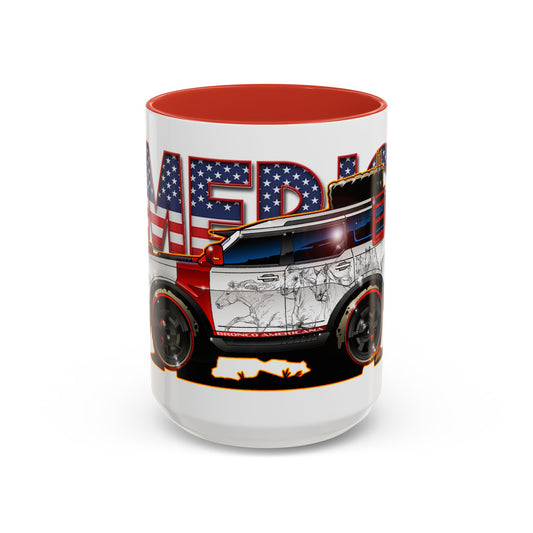 FORD BRONCO AMERICANA Sema Concept Art Coffee Mug 2 Sizes