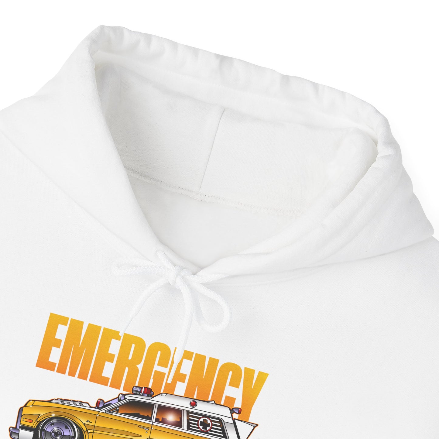 EMERGENCY AMBULANCE TV Show Concept Art Hooded Sweatshirt 9 Colors