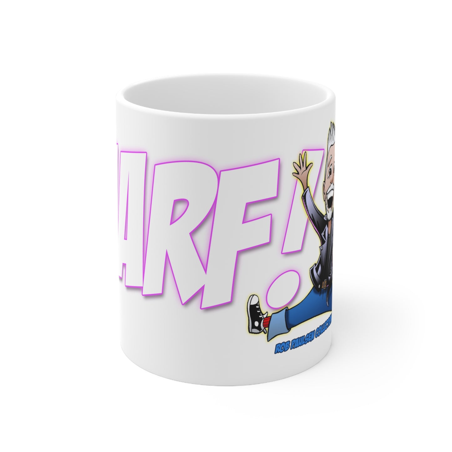 Rob Paulsen NARF Ceramic WHITE Mug 11oz