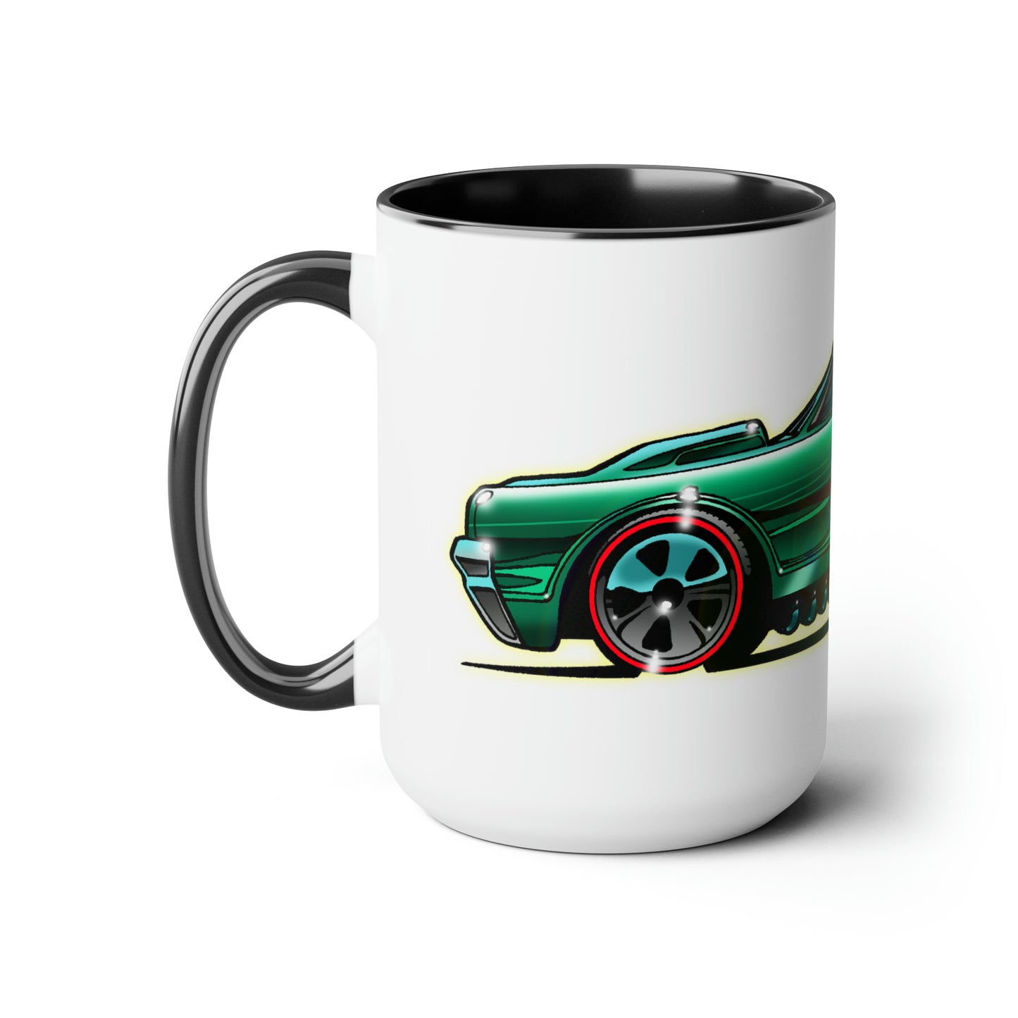 Hot Wheels CUSTOM COUGAR Redline Diecast Muscle Car Coffee Mug 15oz
