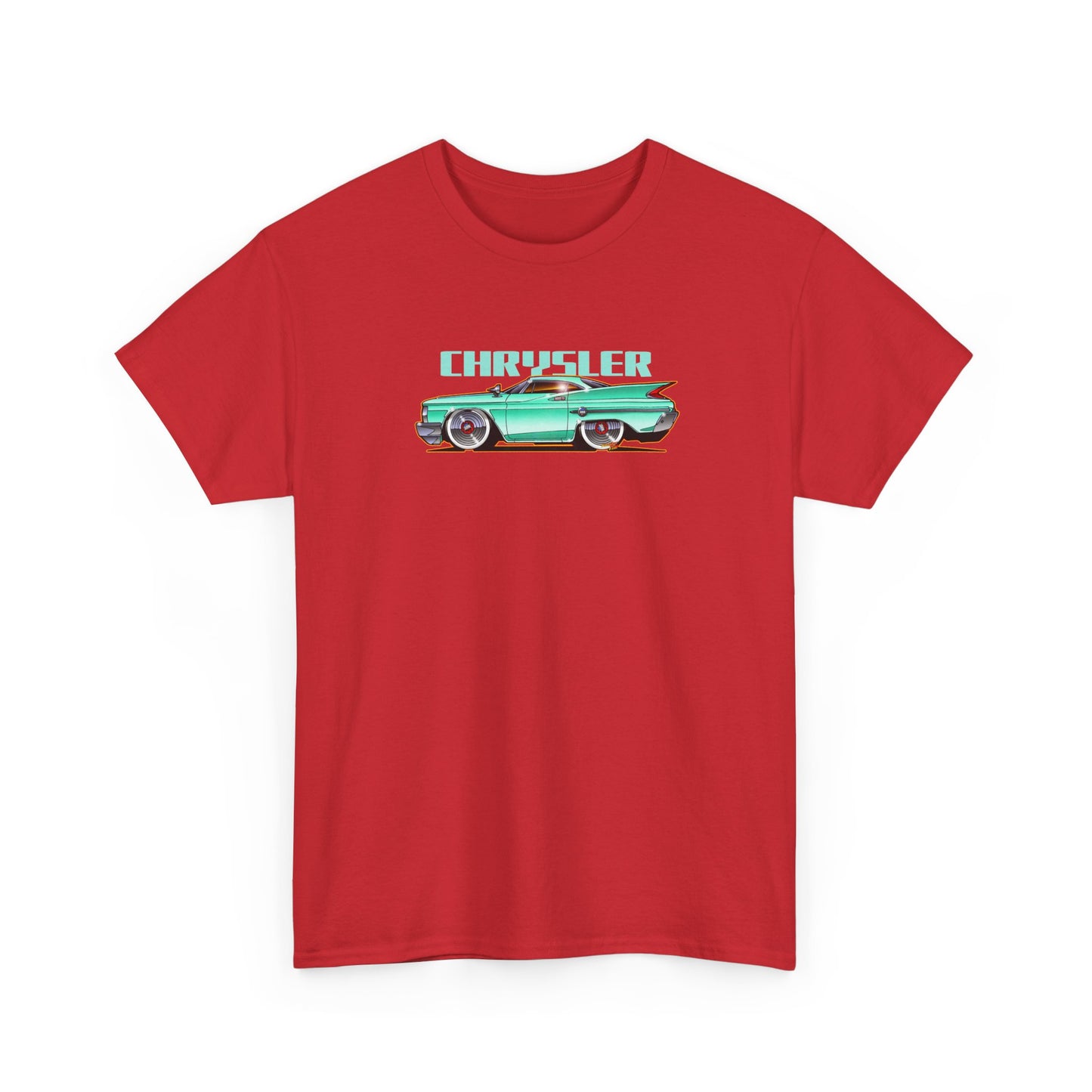 CHRYSLER 300F 1960 Fireball Classic Car Art Tee Shirt - Multiples