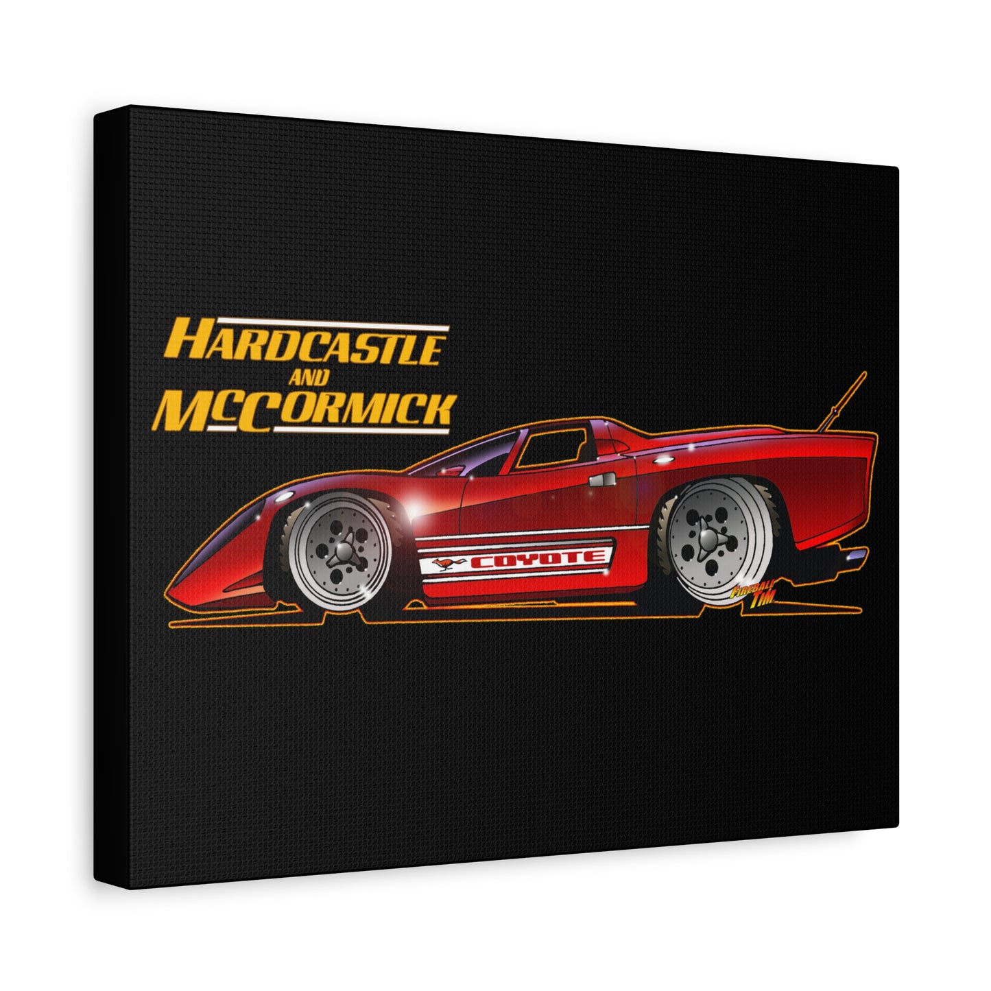 HARDCASTLE & McCORMICK COYOTE GT TV Canvas Art Wall Print - 11x14