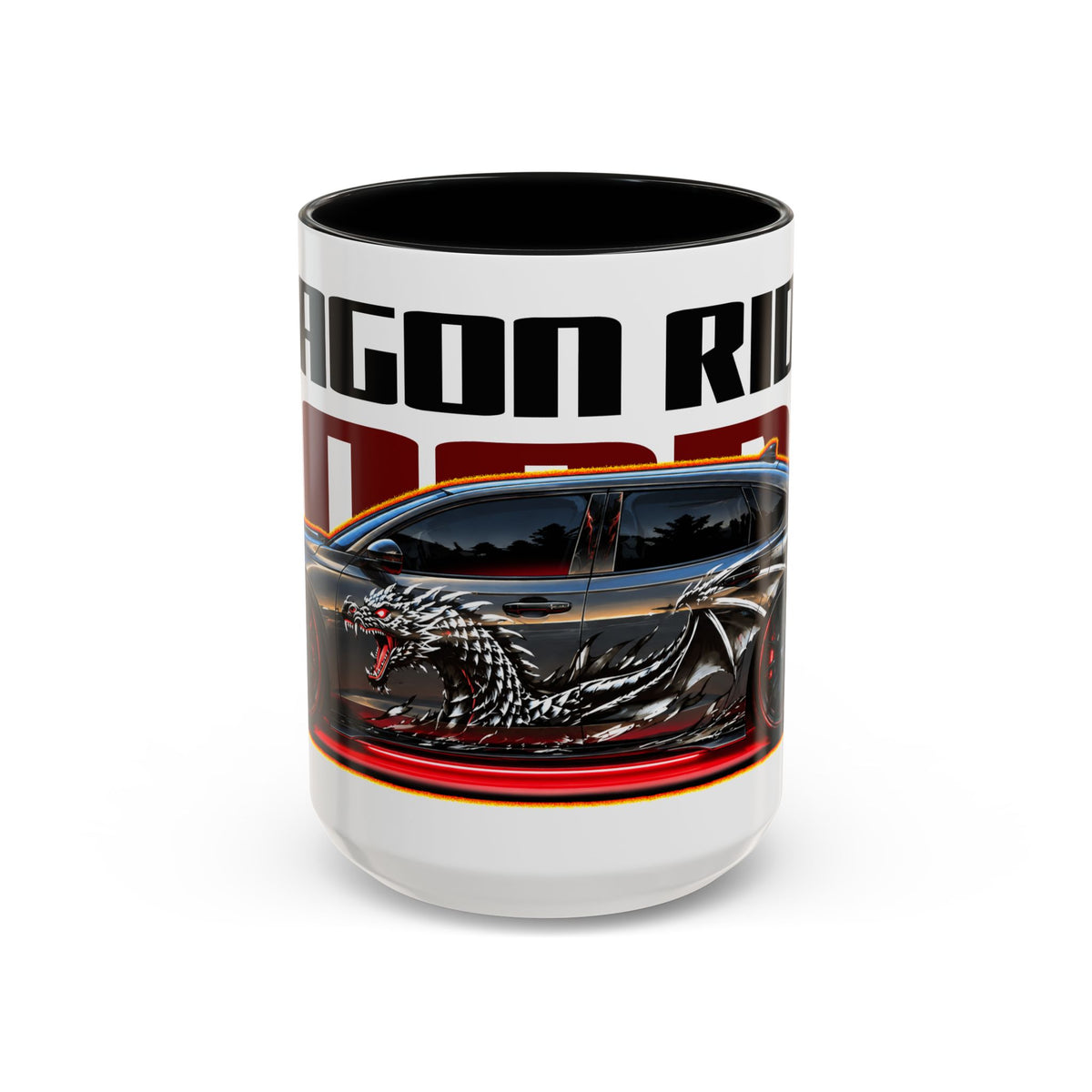 HONDA ACCORD 2025 Dragon Rider Collectible Fireball Art Coffee Mug - 2 Sizes