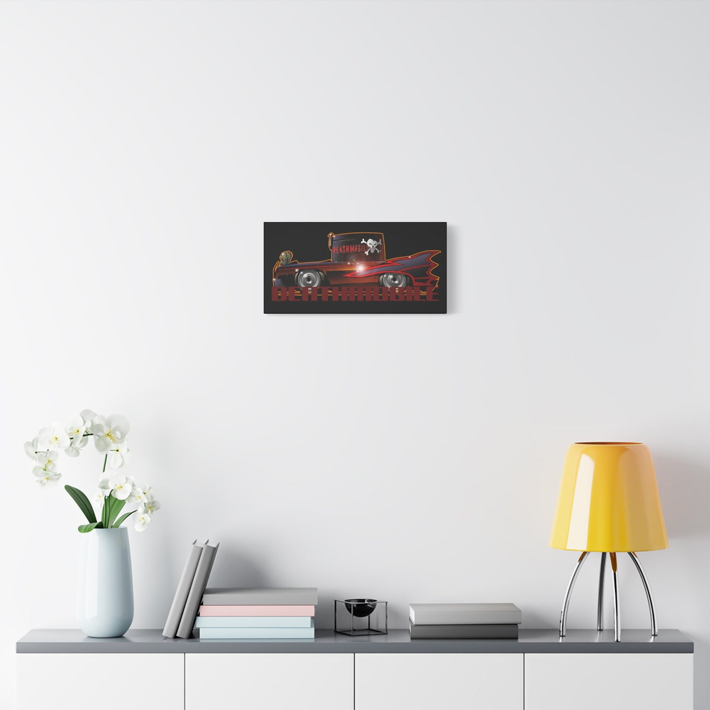 ANIMAL HOUSE DEATHMOBILE Fireball Art Canvas Wall Print