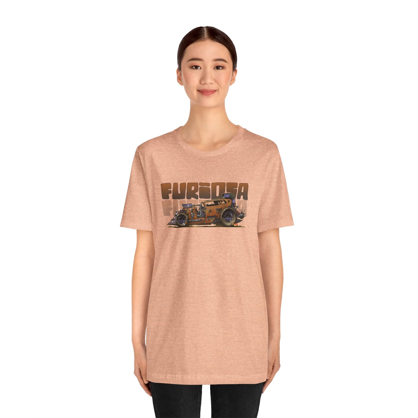 FURIOSA Mad Max Movie Hot Rod Short Sleeve Tee Shirt - 12 Colors