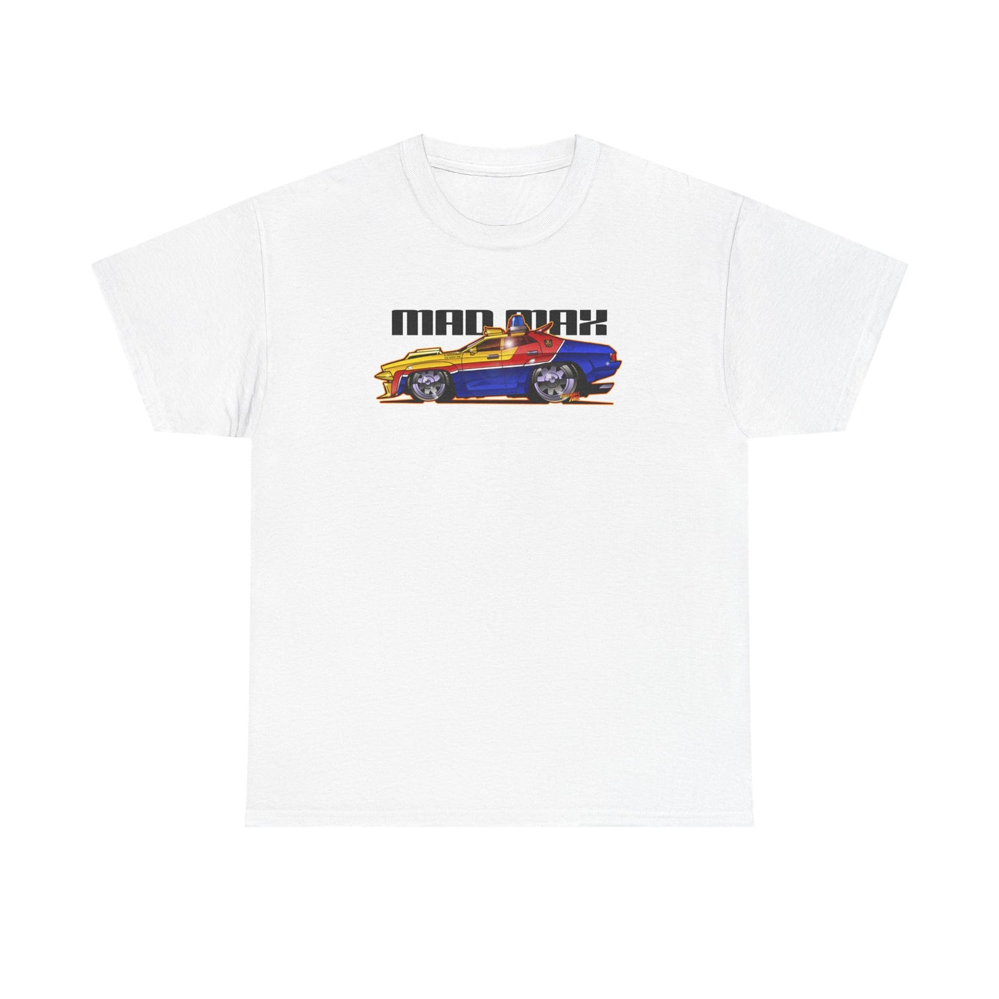 MAD MAX MFP PURSUIT INTERCEPTOR POLICE CAR Tee Shirt- Multiple Colors