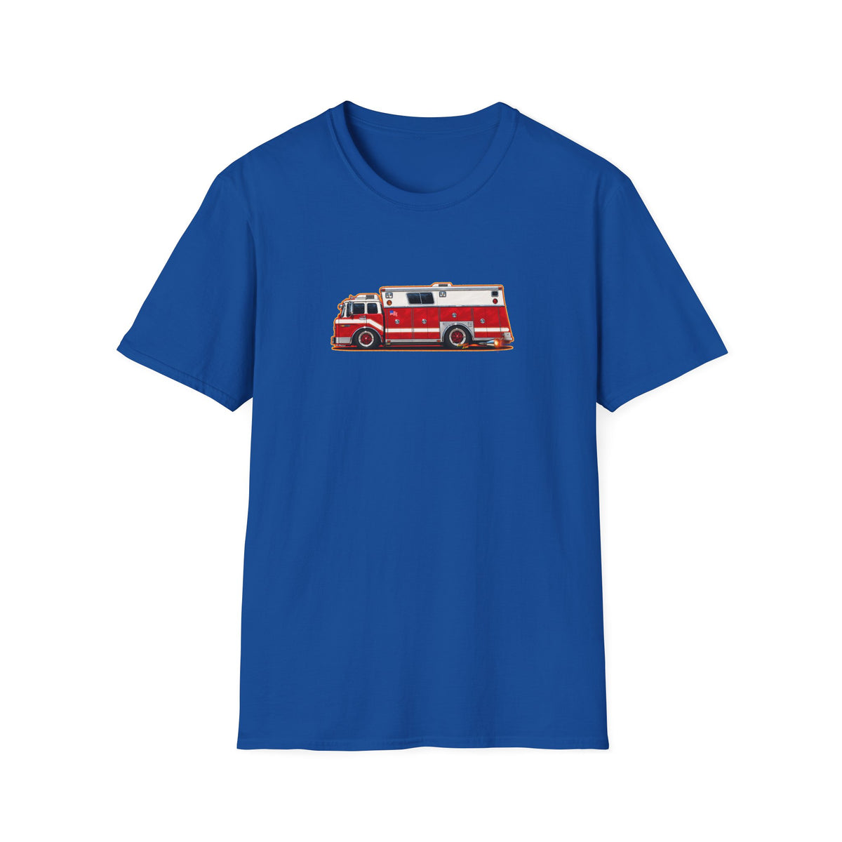 FIRE TRUCK Collectible Fireball Art TeeShirt