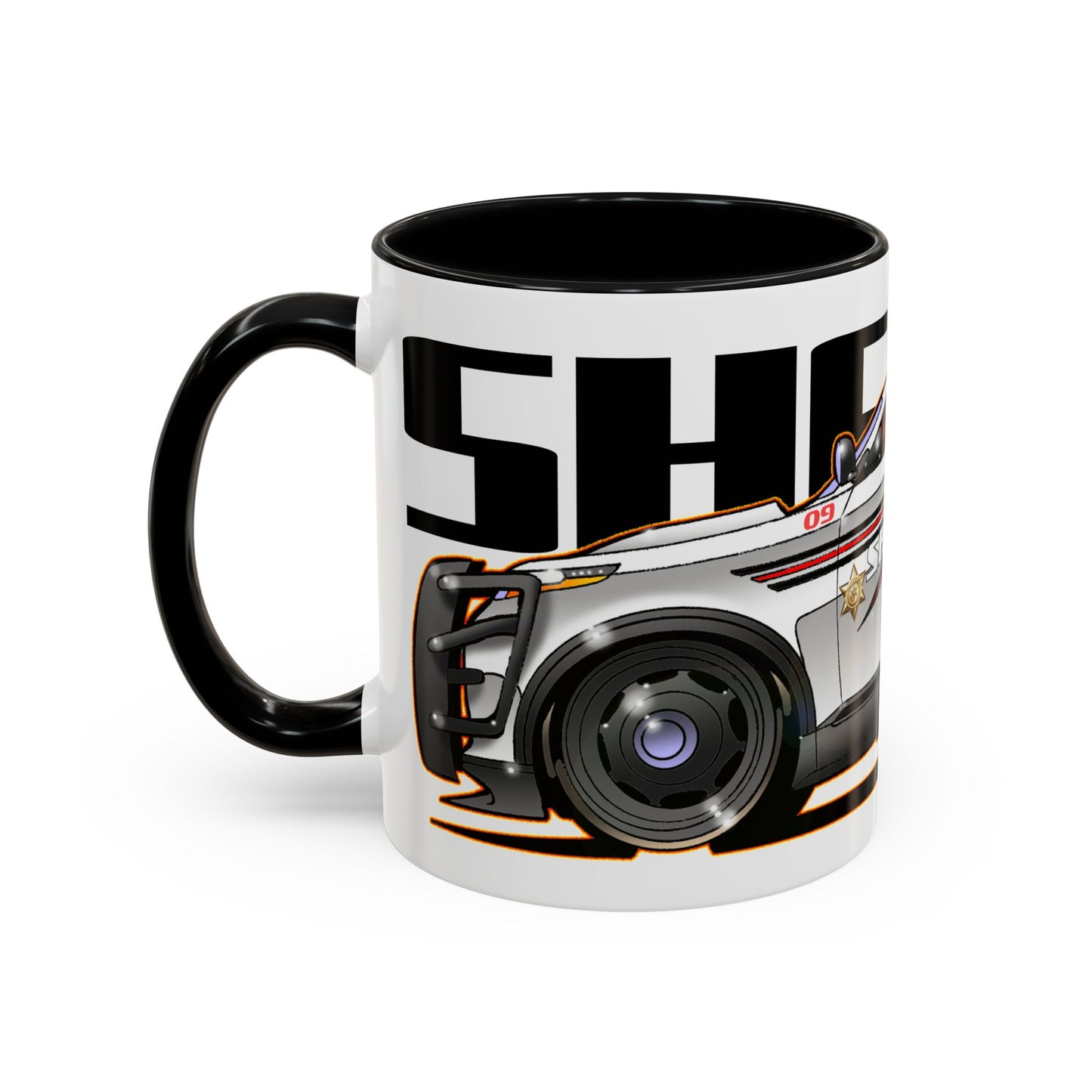 FORD EXPLORER SHERIFF POLICE CRUISER Collectible Art Coffee Mug - 2 Sizes