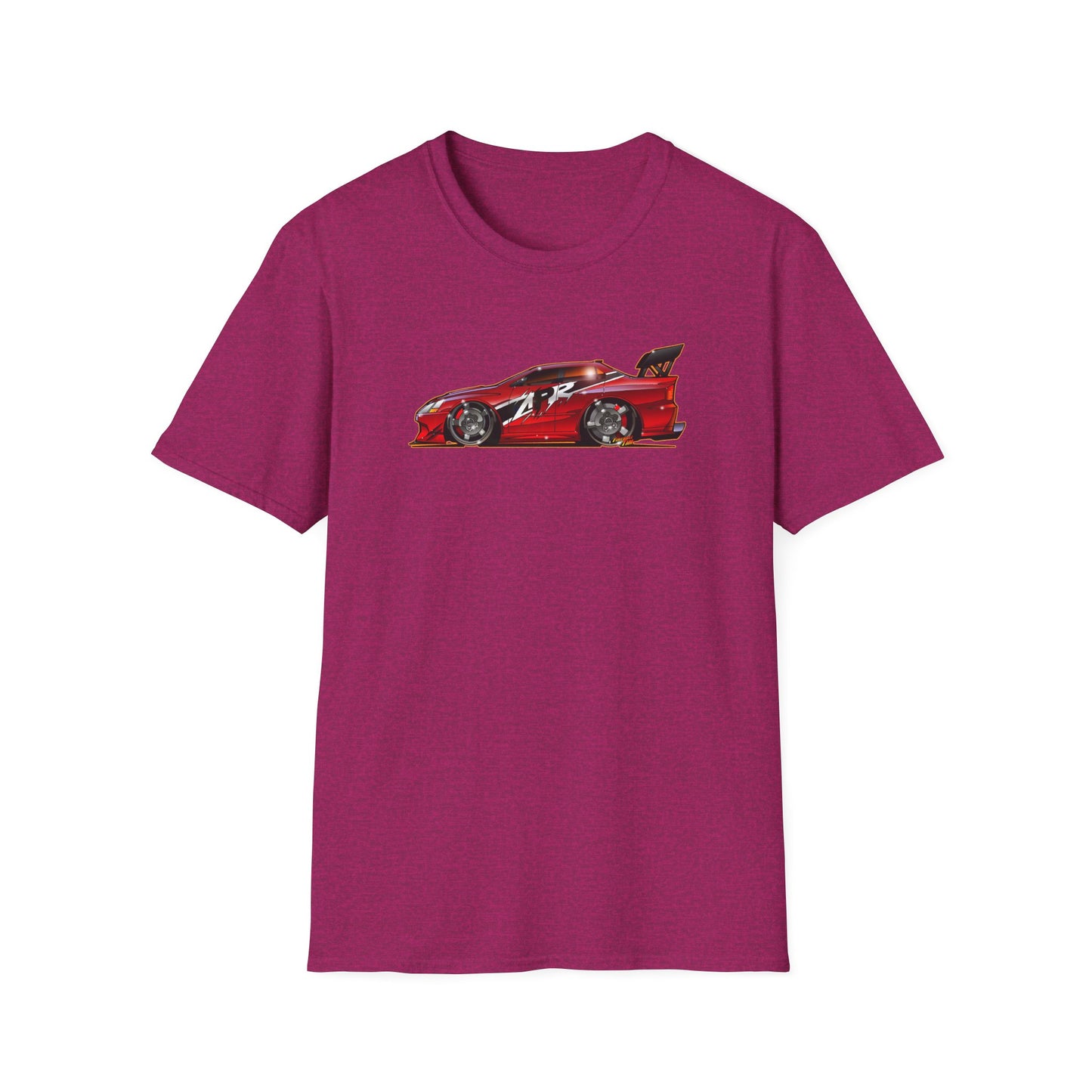 FAST AND FURIOUS MITSUBISHI LANCER EVOLUTION Concept Art Softstyle T-Shirt Multiple Colors