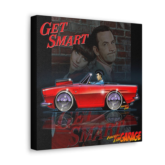 GET SMART TV Show 1965 Sunbeam Tiger Concept Art Print 12x12