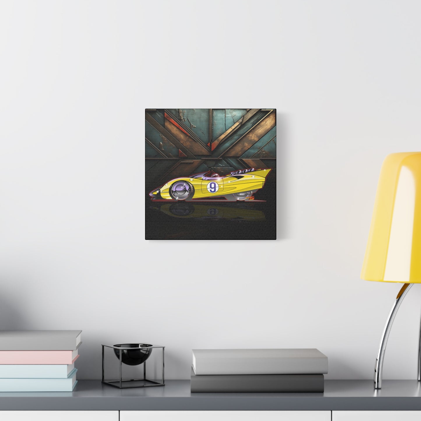 RACER X SHOOTING STAR Speed Racer Fireball Canvas Art Wall Print - 11x14