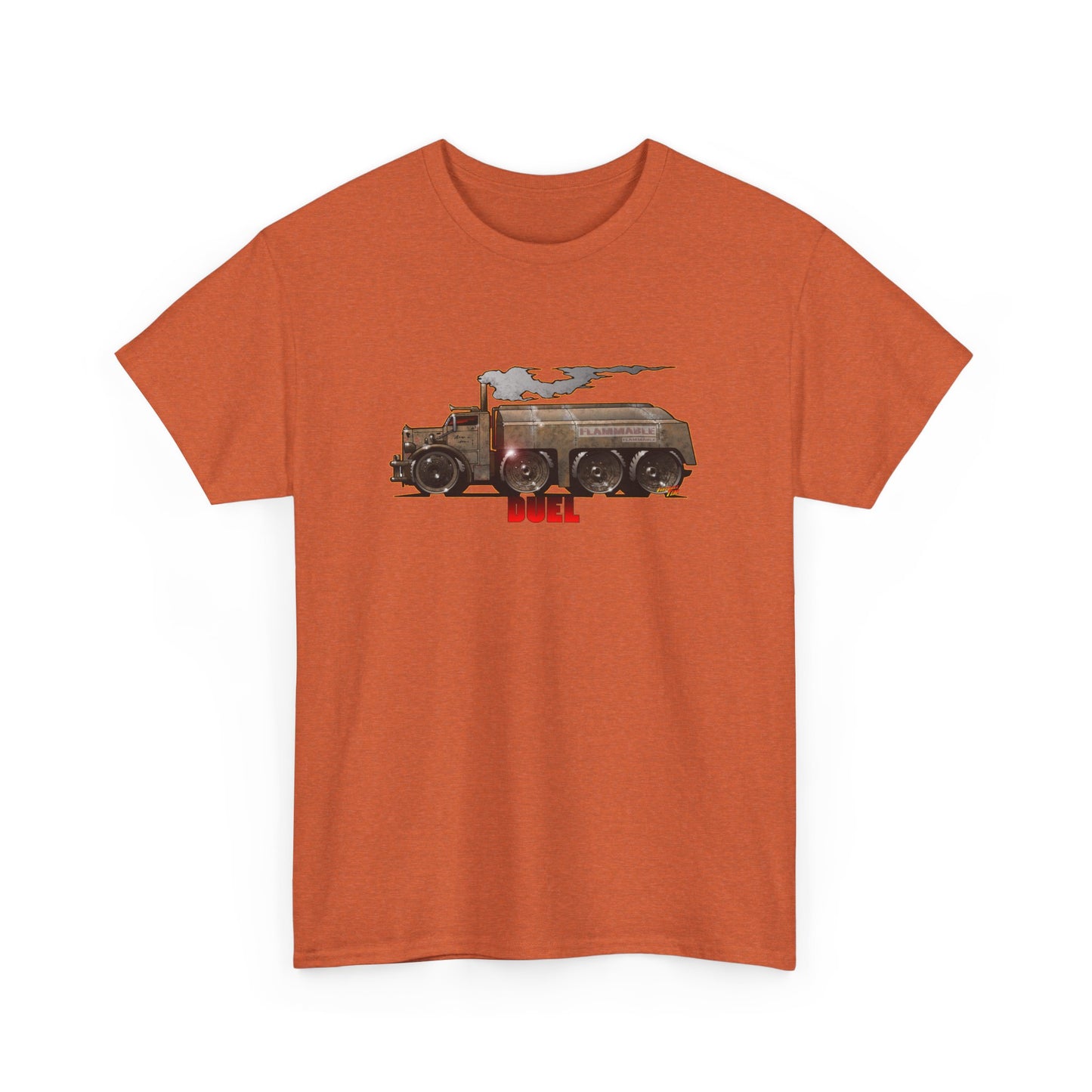 DUEL Movie Truck Concept Art Heavy Cotton Tee - 13 Colors