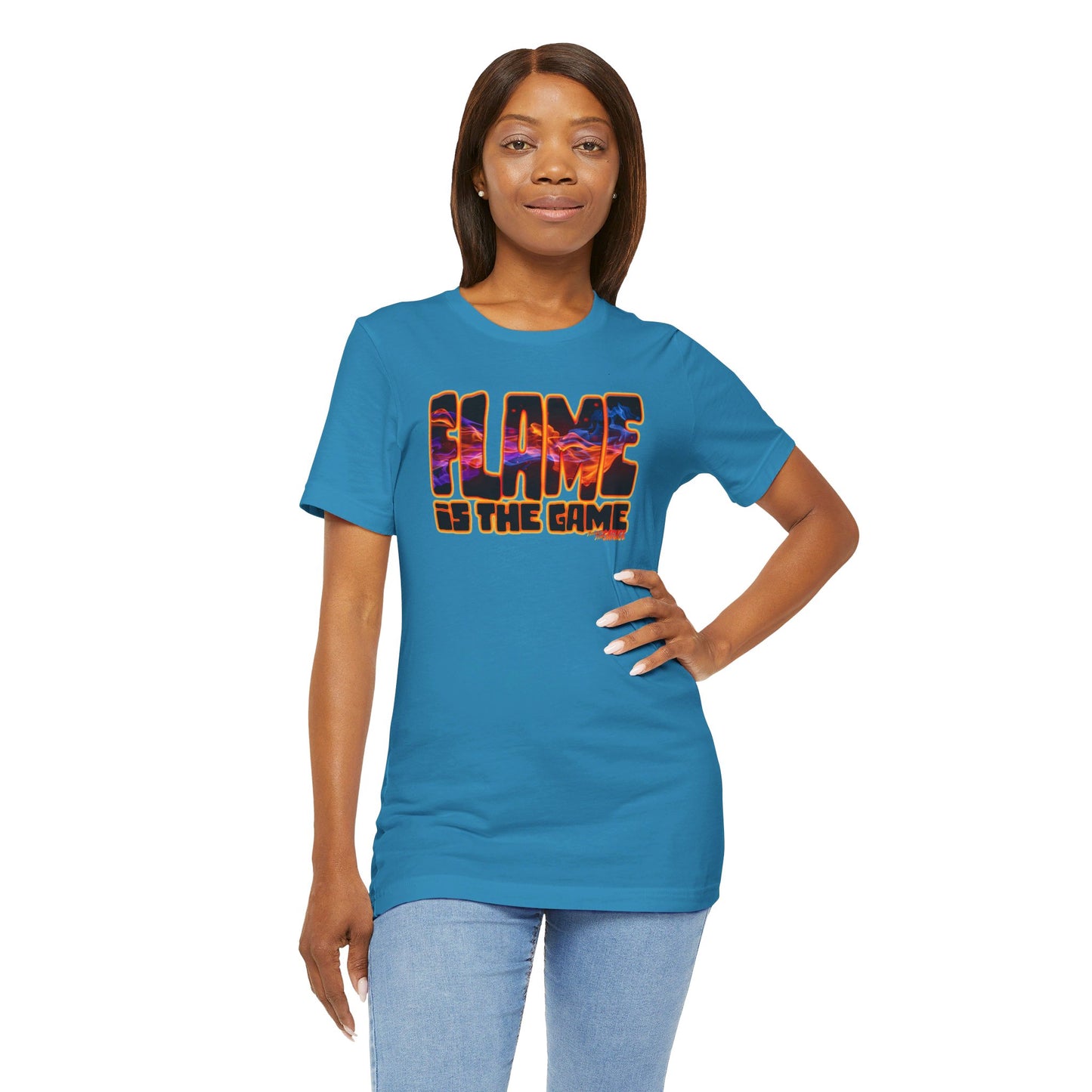 FLAME IS THE GAME Fireball Tim Garage Official Short Sleeve Tee 13 Colors