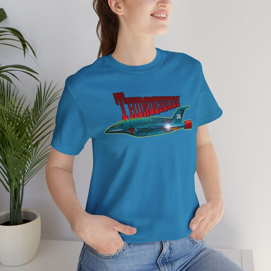 THUNDERBIRDS Thunderbird 2 Spaceship Concept Art Short Sleeve Tee in 11 Colors