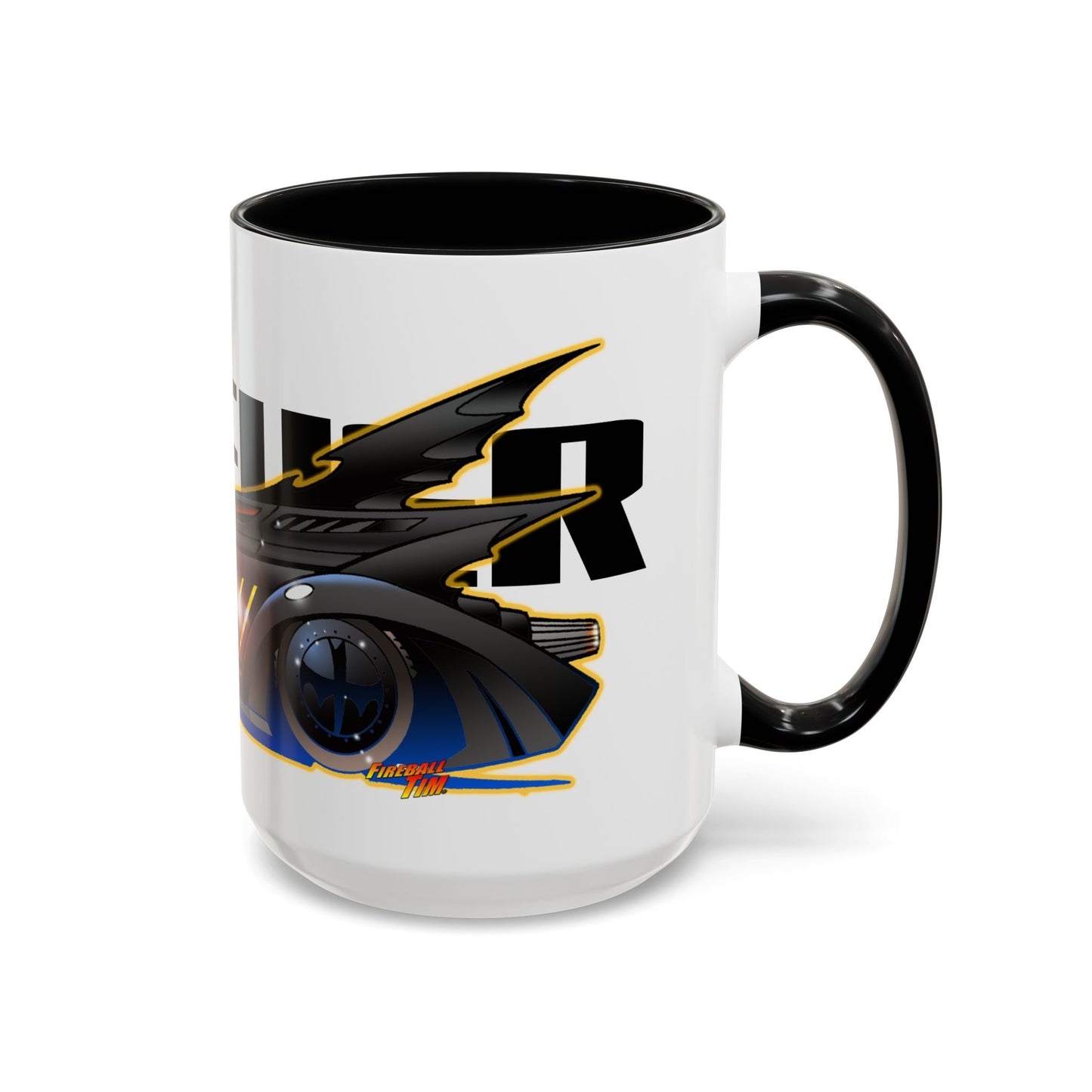 BATMAN FOREVER BATMOBILE Collectible Coffee Mug 2 Sizes