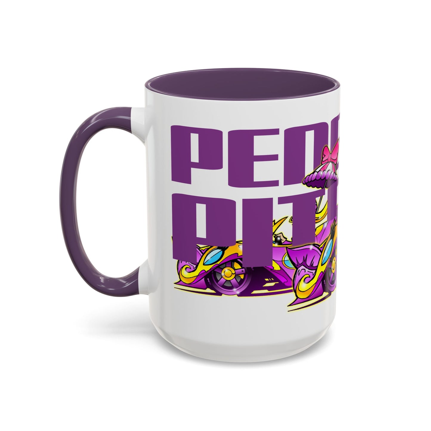 PENELOPE PITSTOP Wacky Races Cartoon Collectible Fireball Art Coffee Mug - 2 Sizes