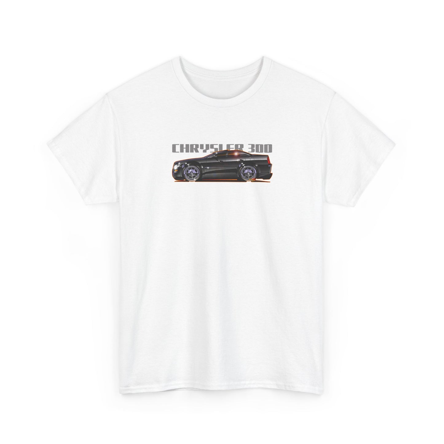 CHRYSLER 300 Fireball Art Collectible Heavy Cotton Tee - Multiple Colors