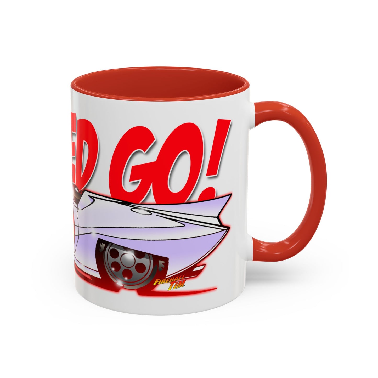 SPEED RACER MACH 5 Go Speed Go Collectible Coffee Art Mug - 2 Sizes