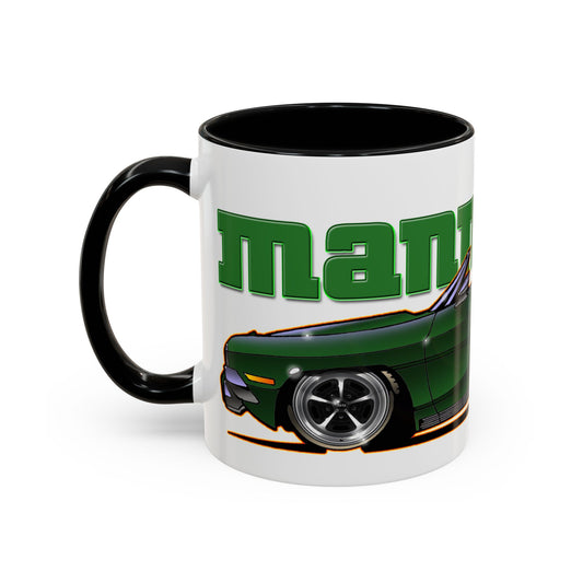 MANNIX PLYMOUTH BARRACUDA Collectible Fireball Art Coffee Mug - 2 Sizes