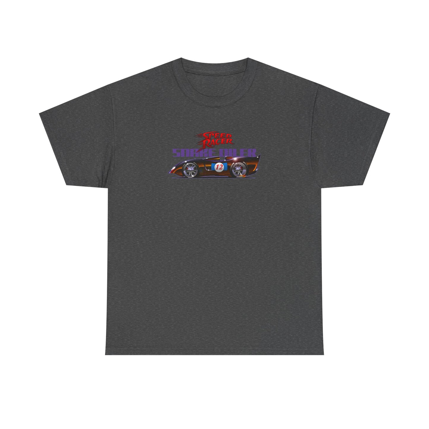 SPEED RACER SNAKE OILER TV Car Fireball Art Tee Shirt - Multiple Sizes