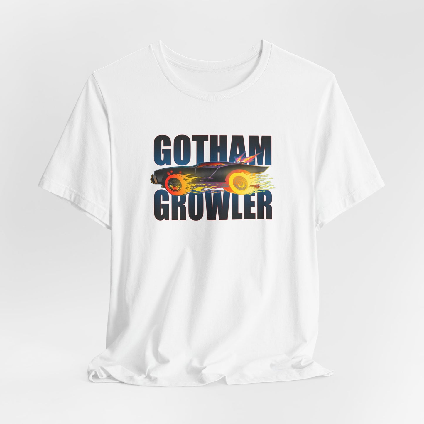 BATMOBILE 2021 Robert Pattinson GOTHAM GROWLER Concept Art Short Sleeve Tee