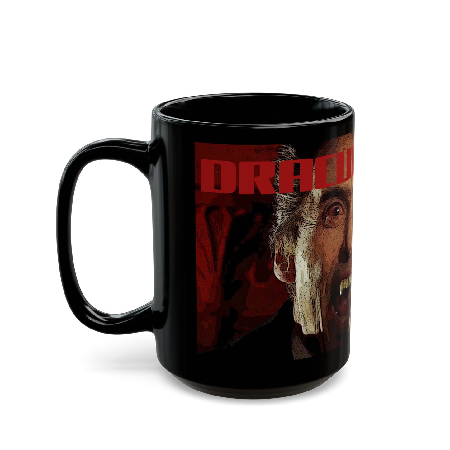 VINTAGE DRACULA Halloween Fireball Mug - 2 Sizes
