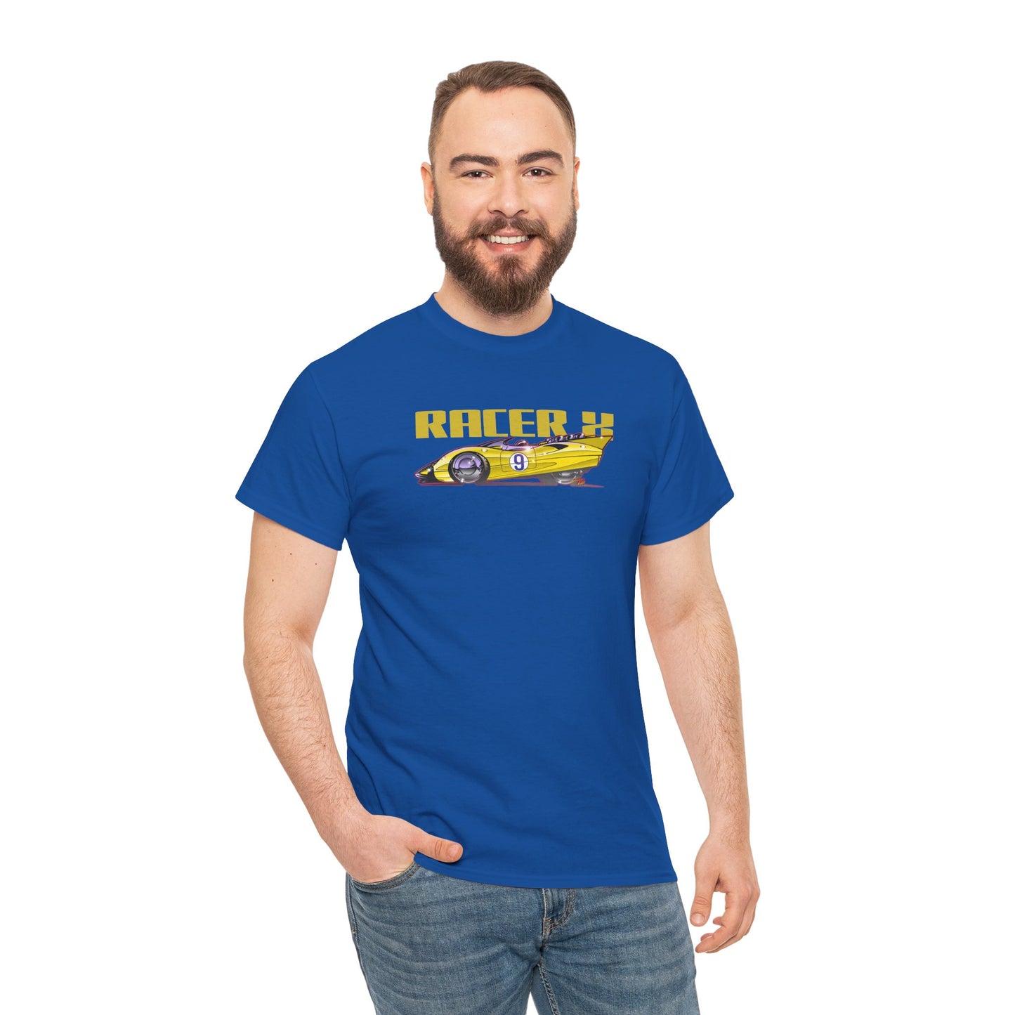 RACER X SHOOTING STAR Speed Racer Fireball Tee Shirt - Multiple Colors
