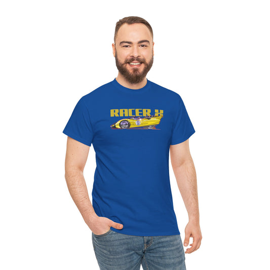 RACER X SHOOTING STAR Speed Racer Fireball Tee Shirt - Multiple Colors