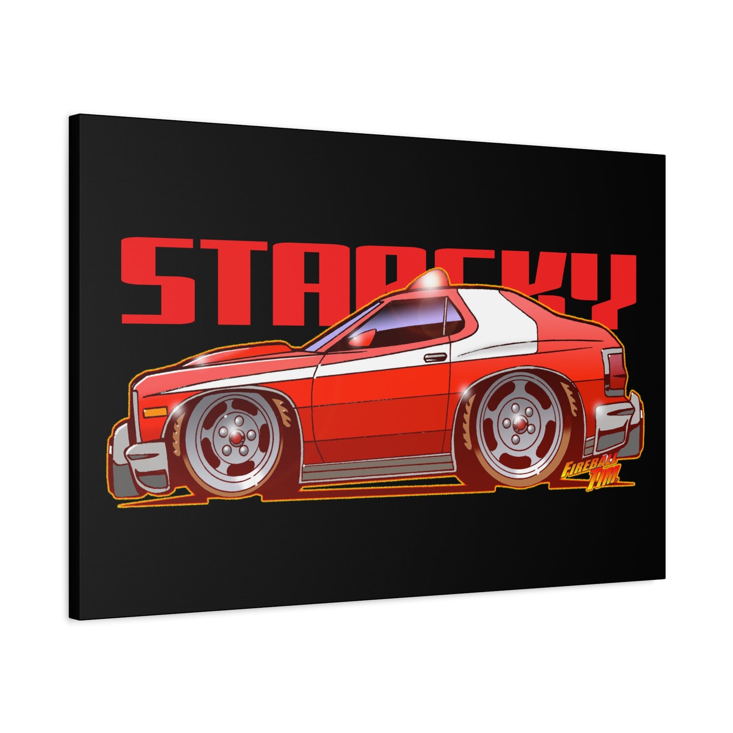 STARSKY Torino Fireball Canvas Art Print - 11x14