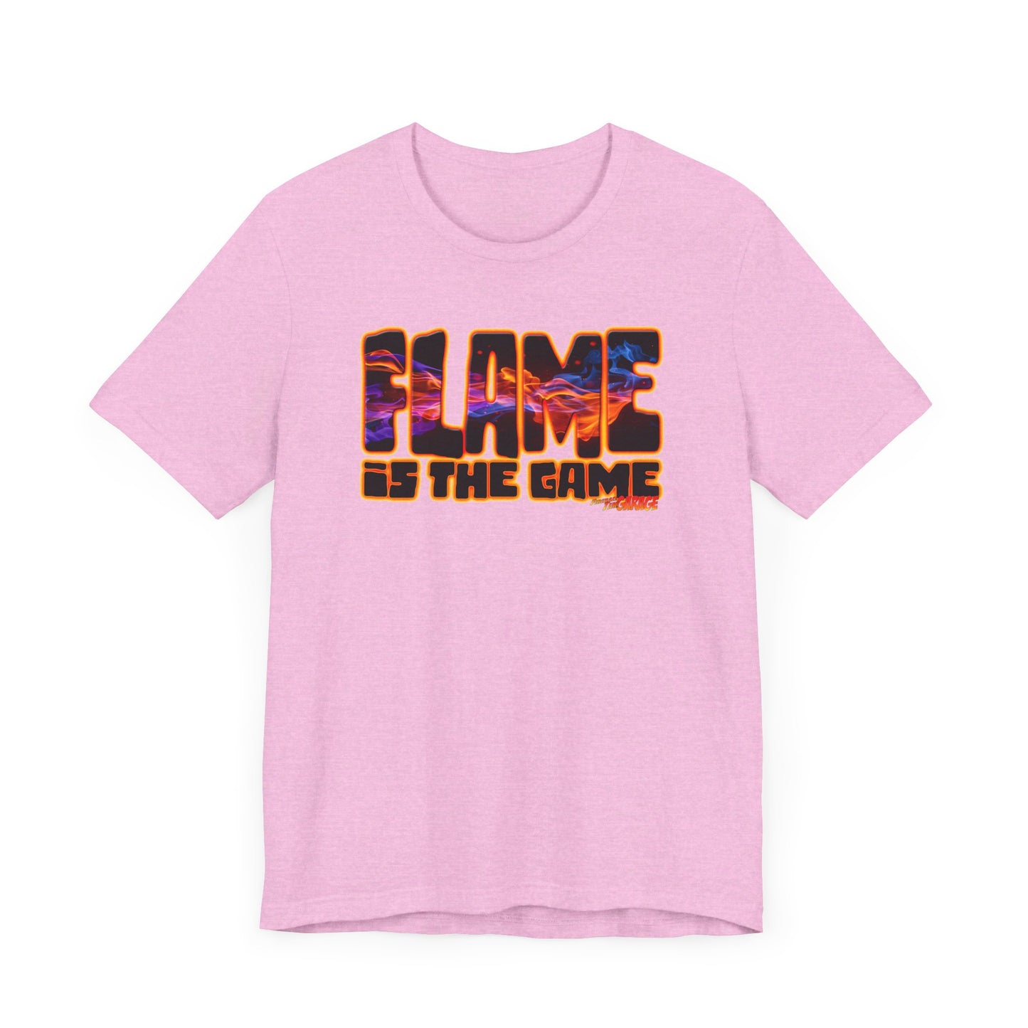 FLAME IS THE GAME Fireball Tim Garage Official Short Sleeve Tee 13 Colors