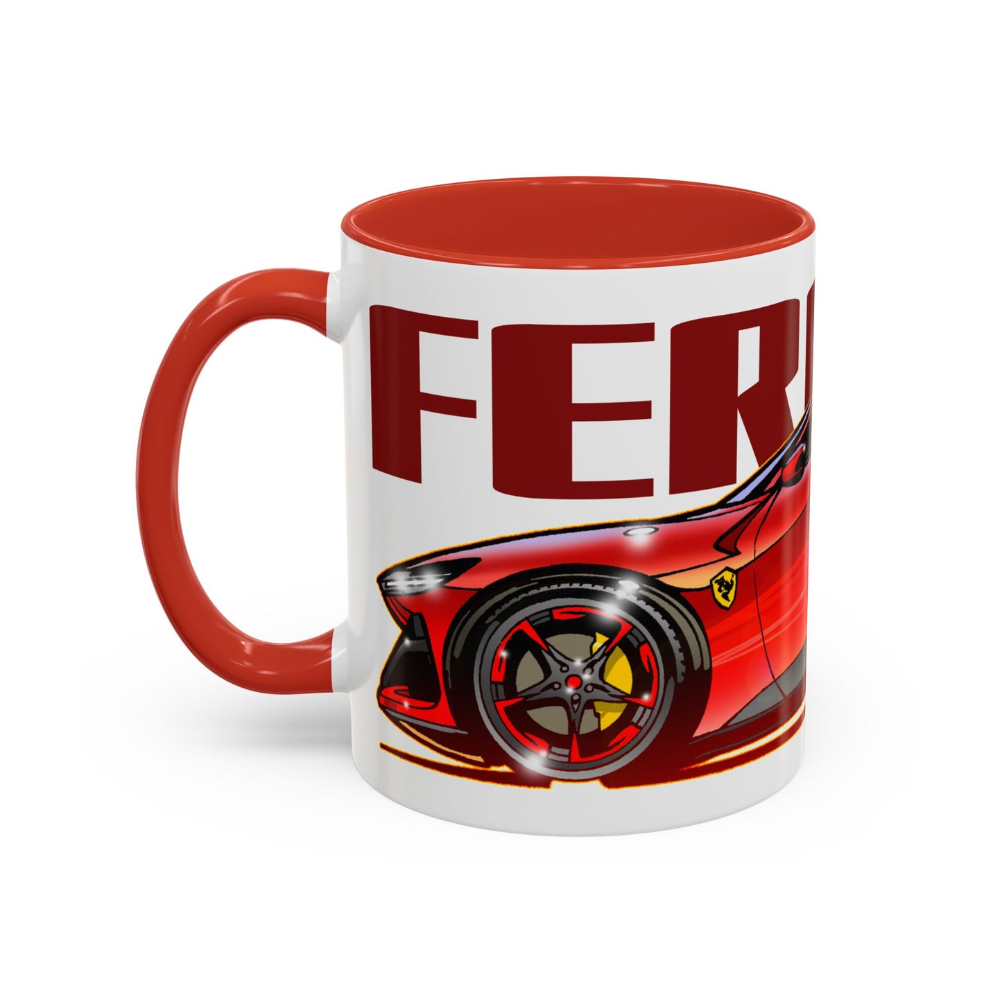 FERRARI PUROSANGUE SUV Collectible Coffee Art Mug - 2 Sizes
