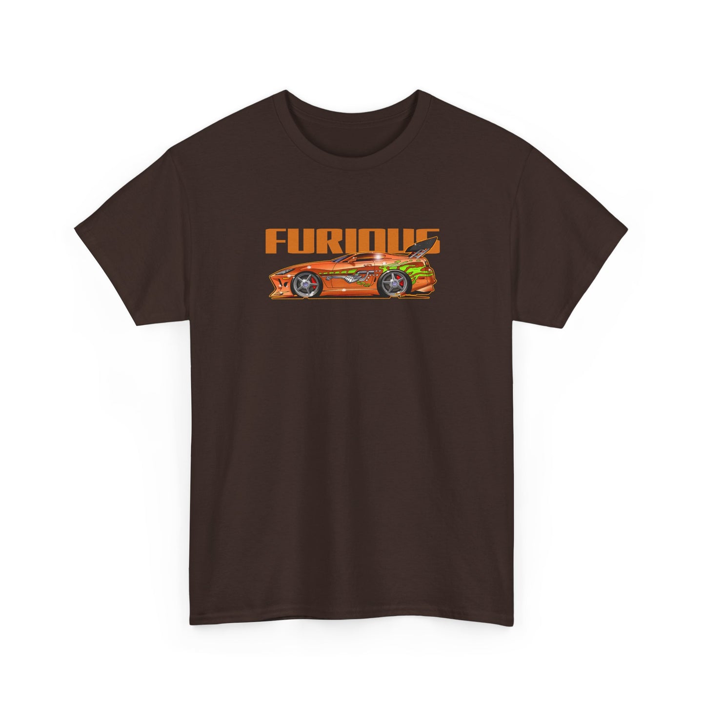 FAST & FURIOUS 1994 TOYOTA SUPRA MK IV Fireball Art Tee Shirt - Multiple Sizes